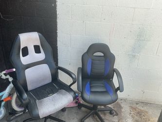 Two gaming chairs