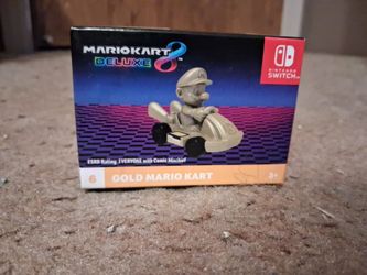 2024 McDonald's Happy Meal Toy featuring Gold Mario Kart (#6)