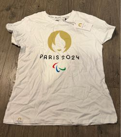 Paris 2024 Olympic Shirt Size Ladies Large New