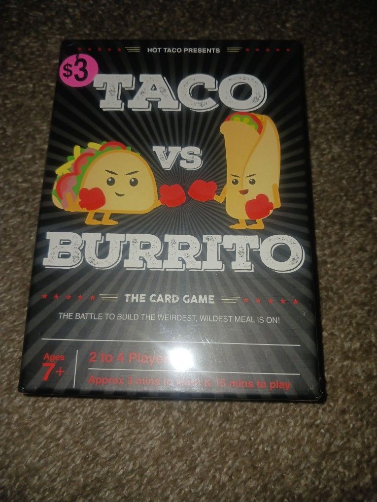 Taco Vs. Burrito
