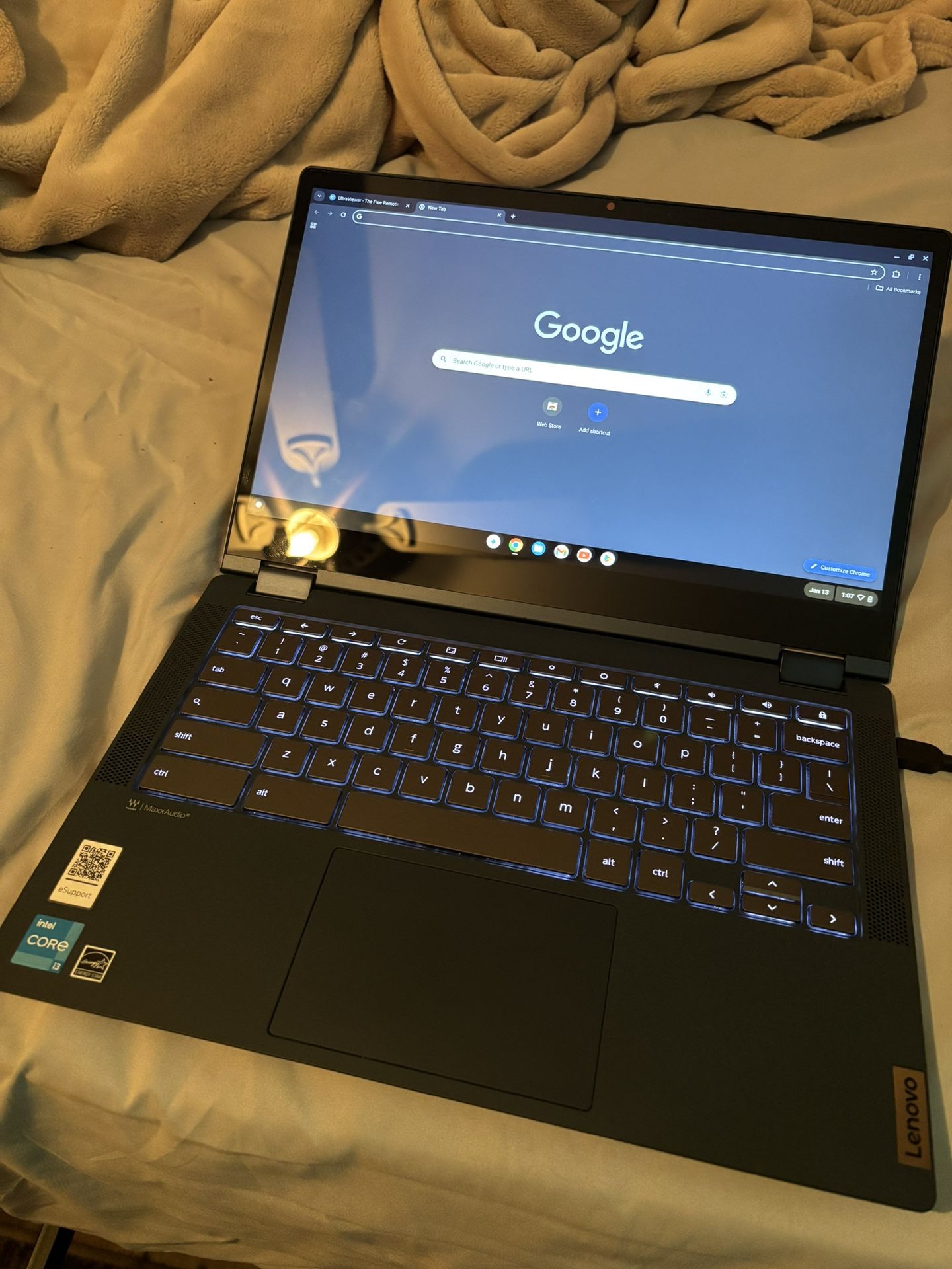 Lenovo Flexible Chrome Book Laptop