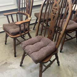 Oak Dining Chairs With Cushions