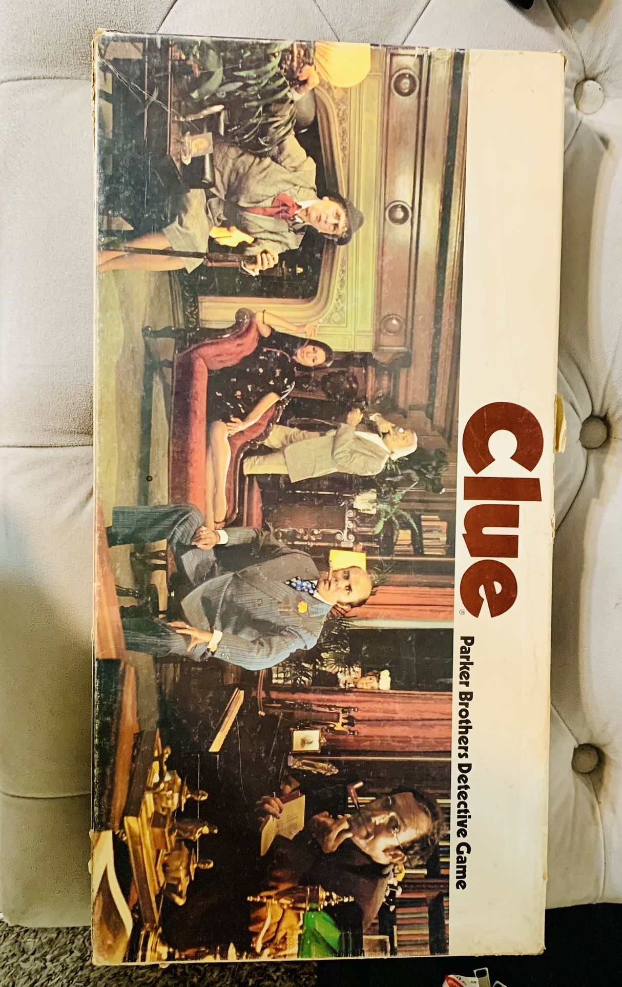 Clue 1972 Board Game Vintage 