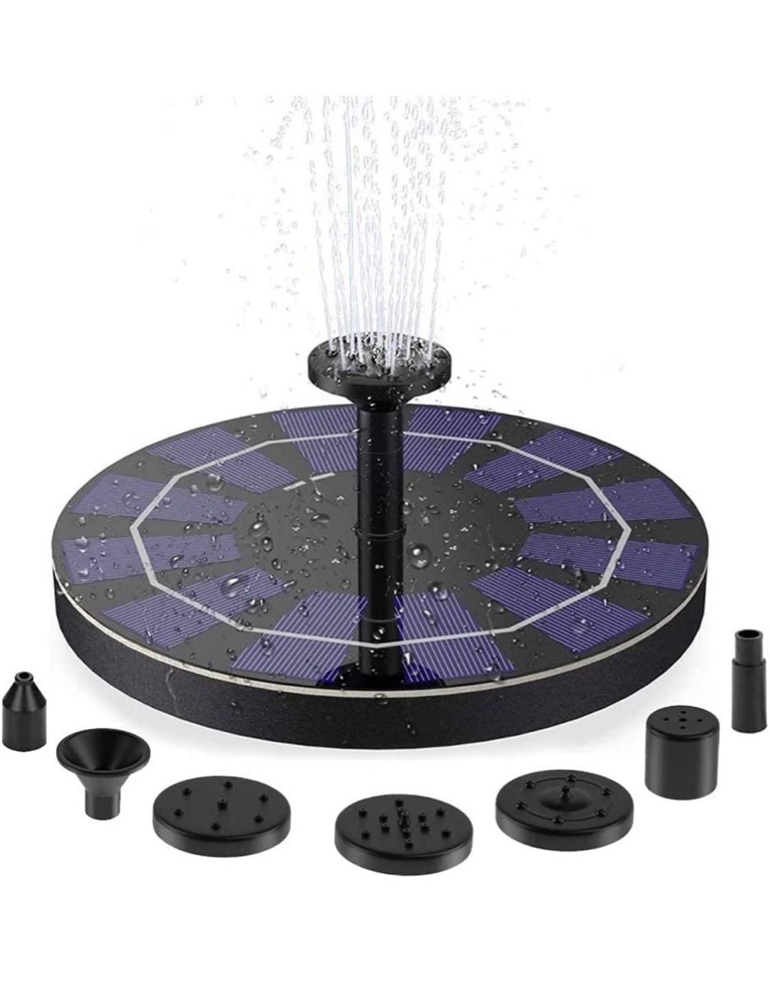 Solar fountain pump