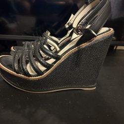Aldo Black Sandals 