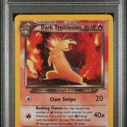 Neo Destiny Dark Typhlosion PSA 6