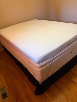 Sealy Pillow Top Mattress with Box Spring