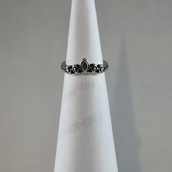 Silver Tiara Ring Size 3
