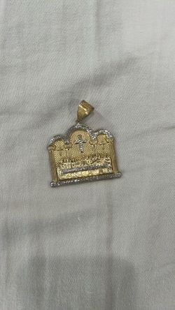 Gold Plated Last Supper Pendant 