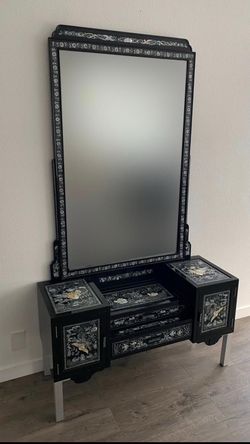 Vintage Korean Mother-of-Pearl Vanity