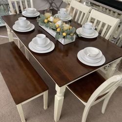 Dining Table Set (Please read the entire description)