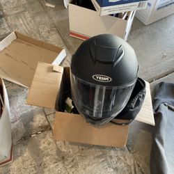 YEMA Full-Face Motorcycle Helmet 