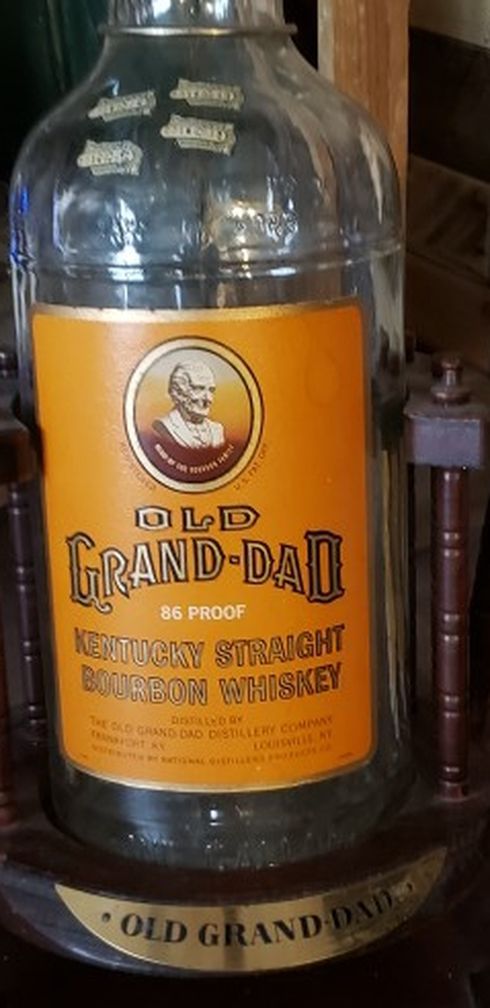 Antique Empty Whiskey Bottle