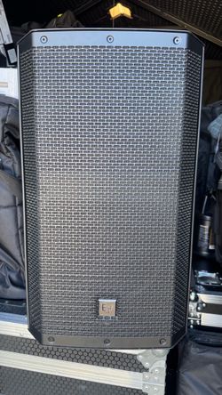 2 Electro-Voice ZLX-12BT 12″ Powered Bluetooth Loudspeakers