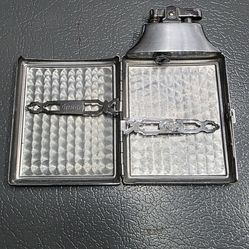 Vintage 1950s RONSON CIGARETTE LIGHTER ART DECO