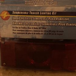 Trailer lighting kit over and under 80 inches wide