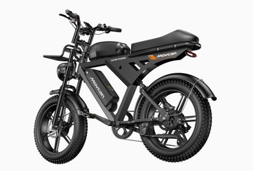 MOVCAN V30 MAX DUAL BATTERY ELECTRIC BIKE-PEAK POWER 1500W-SPEED 32 MPH-RANGE 120 MILES DUAL HYDRAULIC DISC BRAKES FOR MAXIMUM SAFETY AND CONTROL WEIG