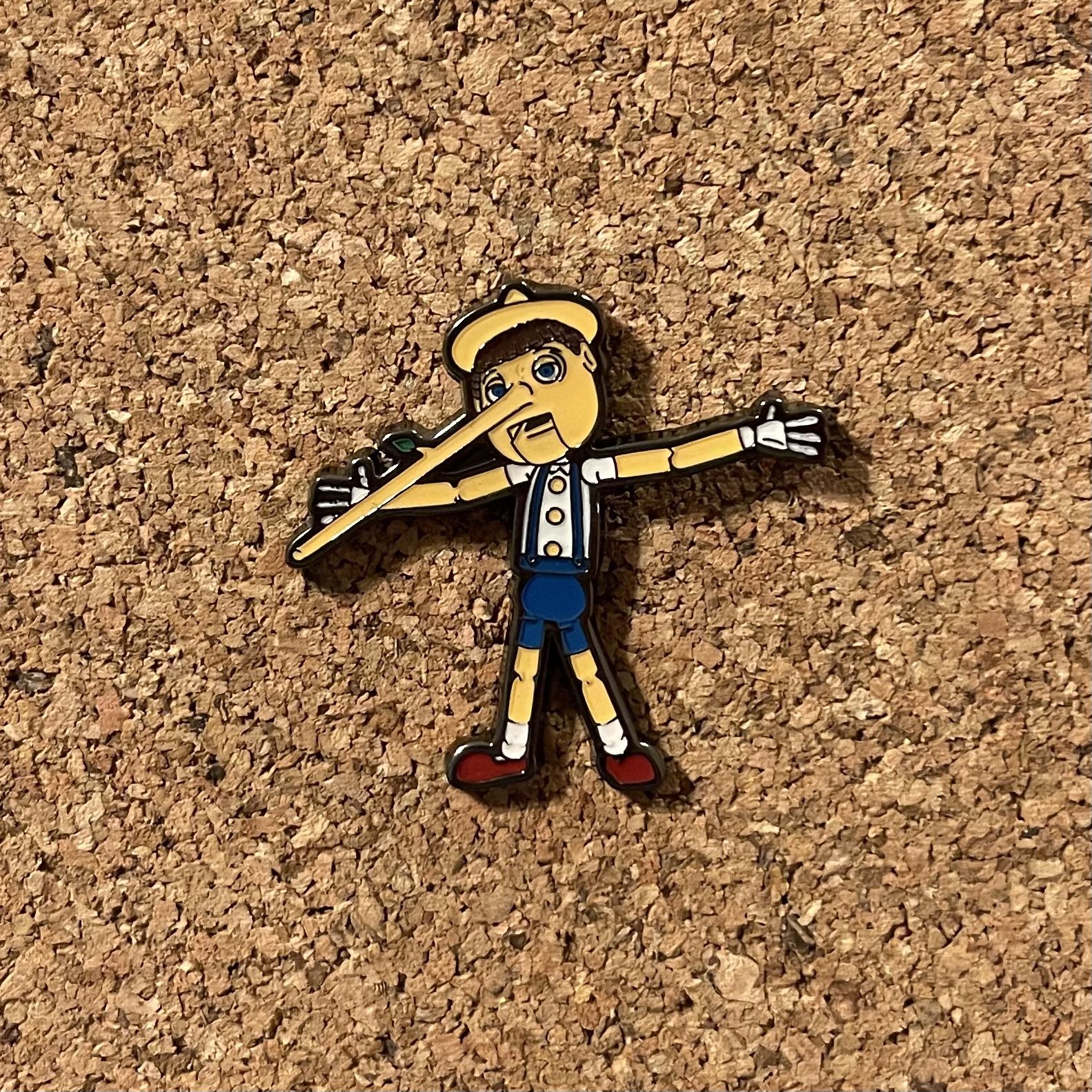 Pinocchio Loungefly Pin