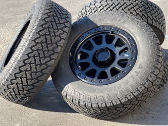 17" BASTA RF1 rims tires A/T tires Toyota Tacoma 4Runner Tundra Lexus