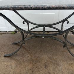 Metal Console Table 14" × 48"