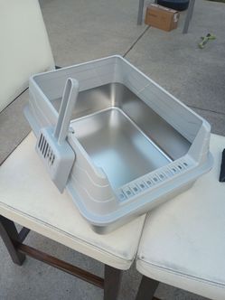 Stainless steel Litter box