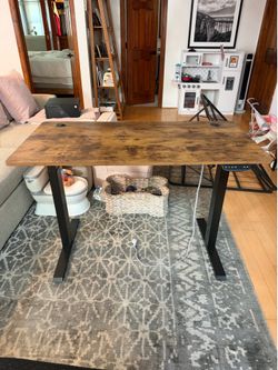 Standing Desk and Office Chair