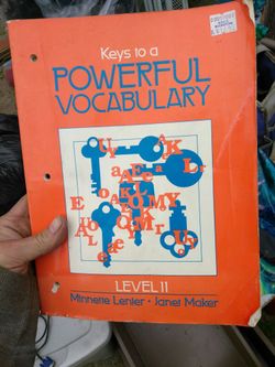 Keys to a powerful vocabulary level2