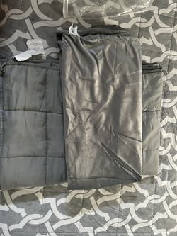 Twin Weighted Blanket With Cover 
