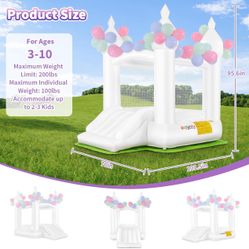 White Bounce House - for sell
