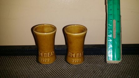 Jim beam 1979 shot glasses