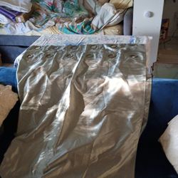Sheer Curtain Panel (2) 40" x 82"