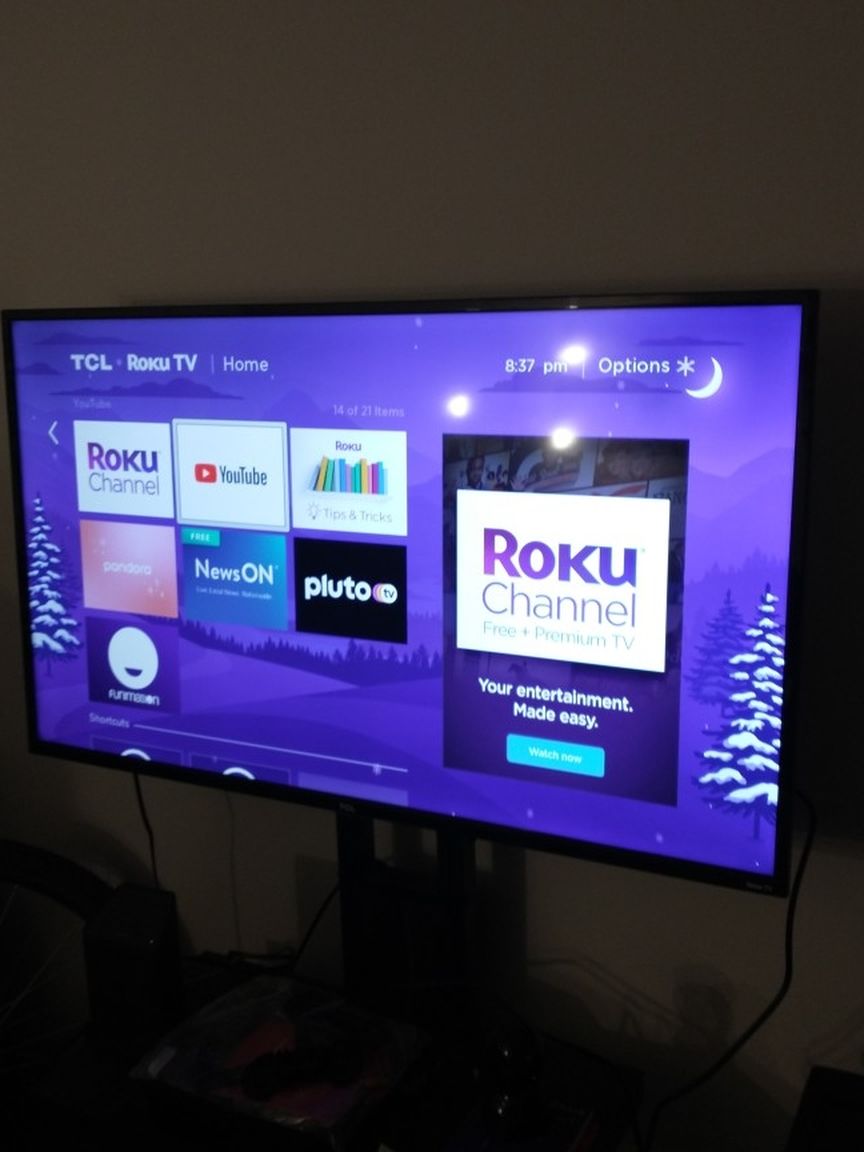 49 Inch 1080p TCL Roku TV