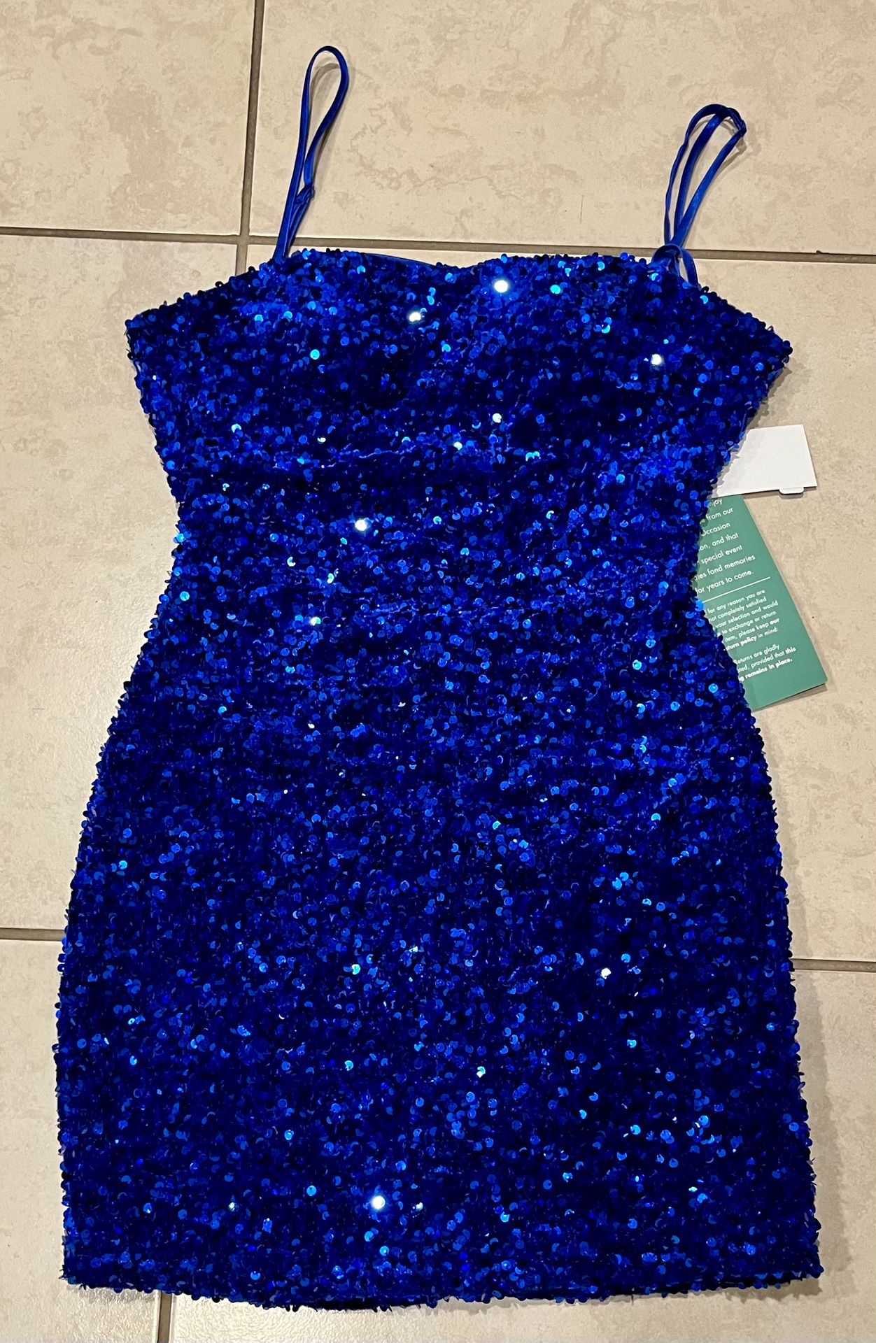 NWT Royal Blue Cocktail Dress