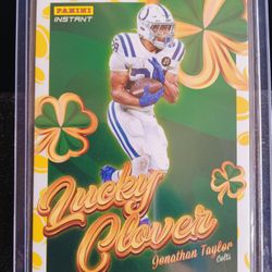 2025 Panini Instant Lucky Clover Insert  "Jonathan Taylor" 