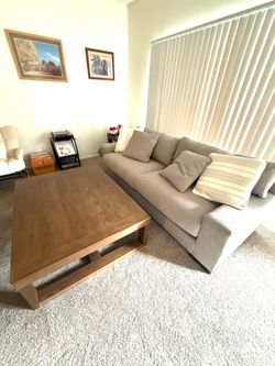 Couch and coffee table