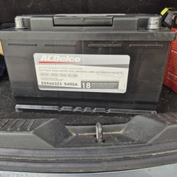 New Battery ACDELCO