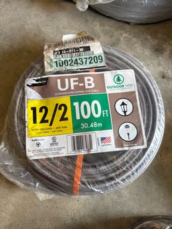 Southwire 100 ft 12/2 Brown Solid CU UF-B W/G Copper Wire