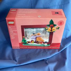 Lego Winter Picture Frame