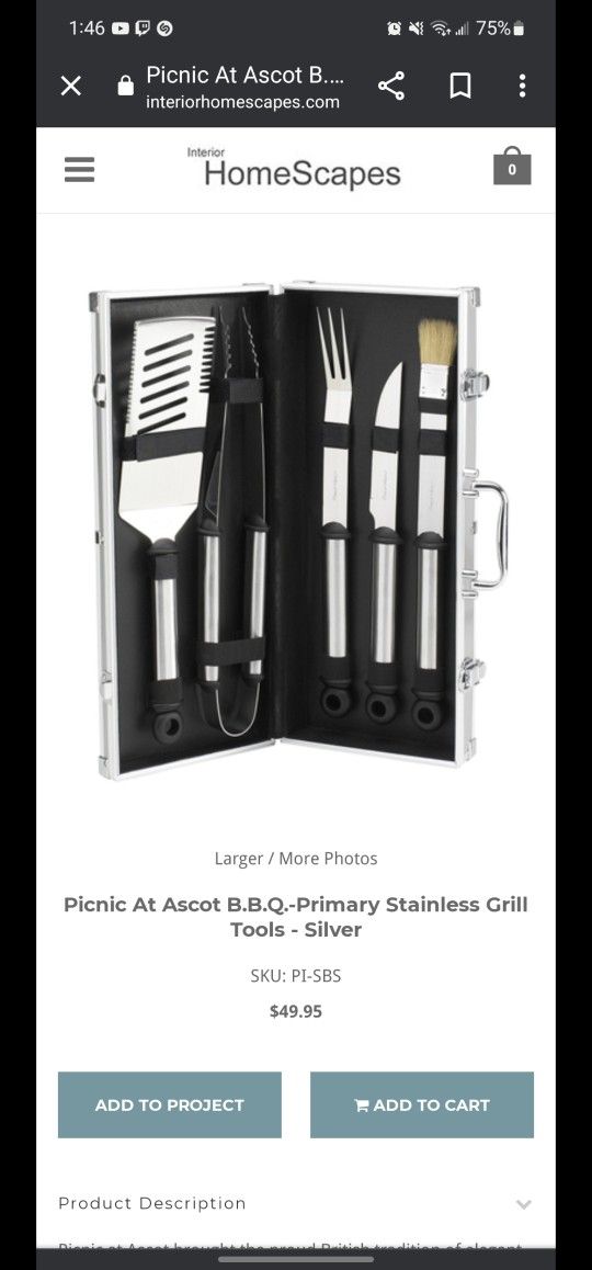 BBQ Grill Tool Set