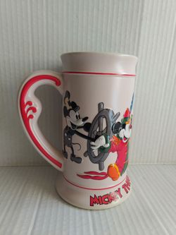 Mickey Through the Years - Vintage 3D Disney Stein Collectible Mug