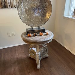 Antique Rustic Side Table