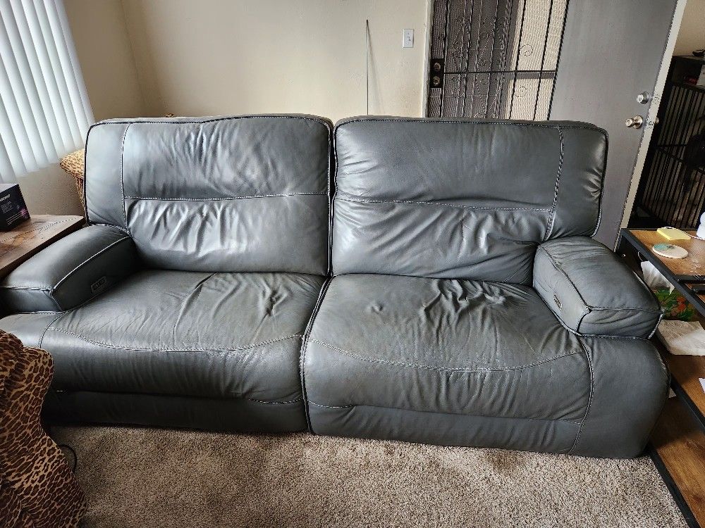 Reclining Couch With USB Ports
