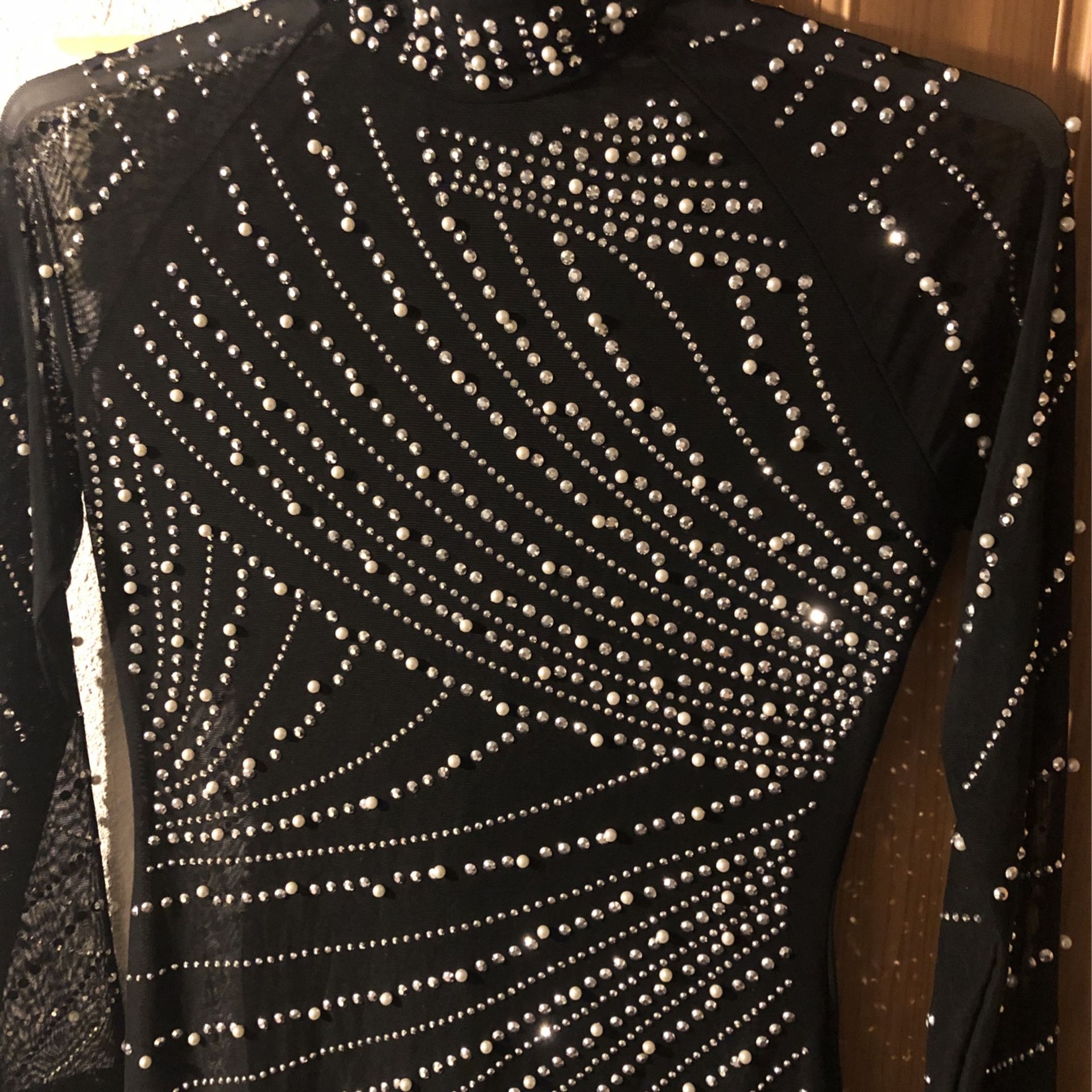 Vestido Talla SyM Nuevo Transparente En $15