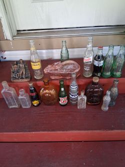 ANTIQUE BOTTLES COLLECTION & MORE