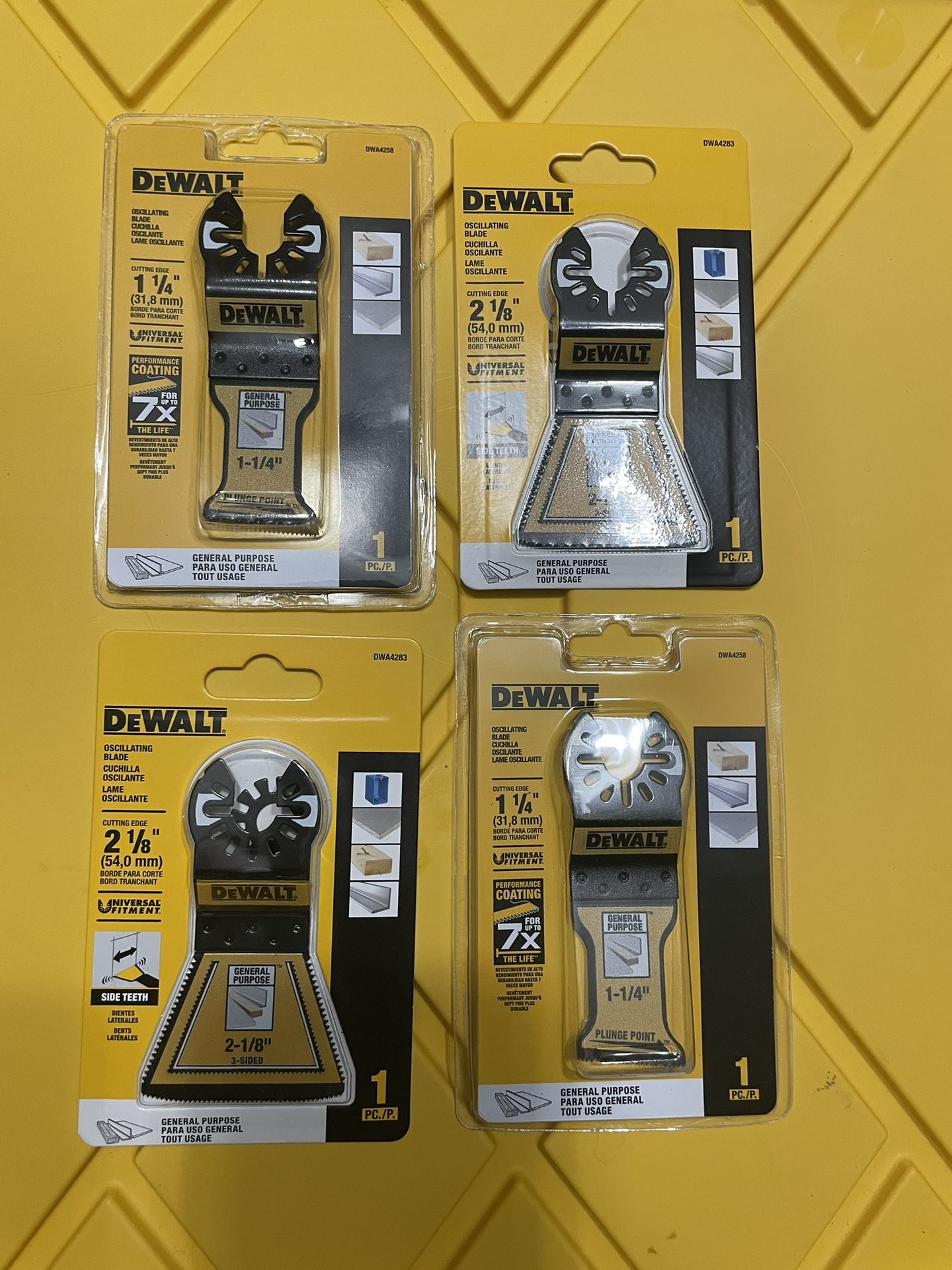 Dewalt Multi Tool Blades