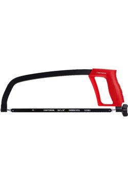 CRAFTSMAN Hand Saw, 12-Inch Hacksaw (CMHT20138),Red

