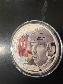 John Tavares Upper Deck 1oz Fine Silver Coin