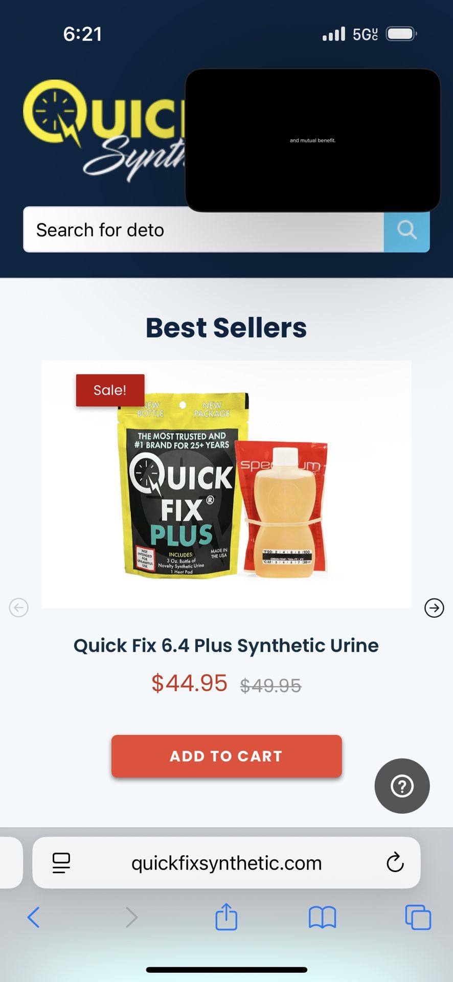 Quick fix never Opened