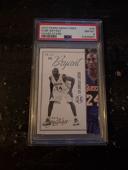 Kobe Bryant 2012 panini 08/25