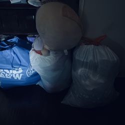 Woman’s clothings, stuff animals, kids painting crafts etc